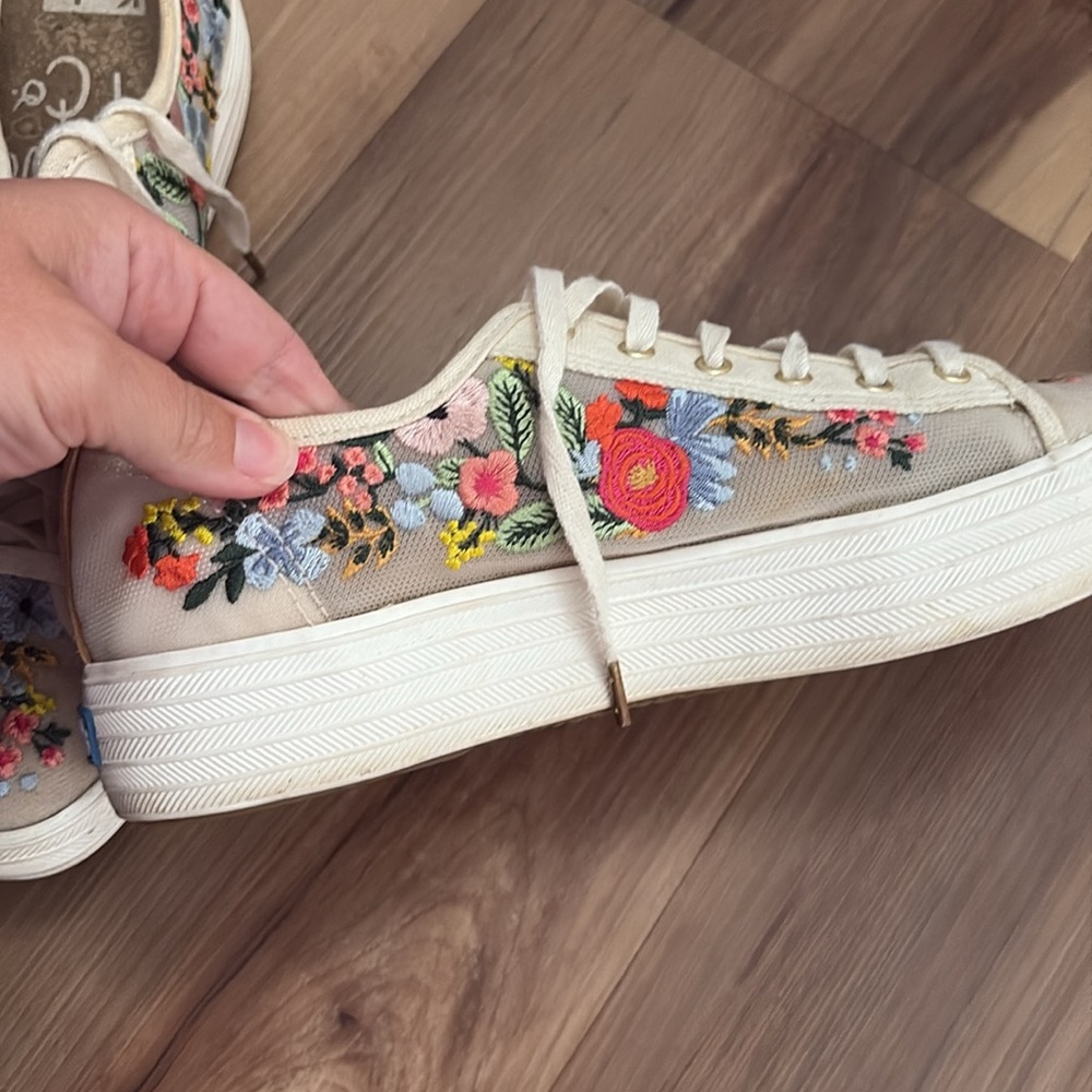 Keds and rifle paper & co size 6.5 - Picture 3 of 3